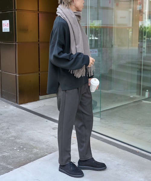 COLONY 2139(コロニートゥーワンスリーナイン)の「リサイクルポリストール(ストール/ショール・レディース・グレー/ベージュ/ブラック・FREE)」の18枚目の写真