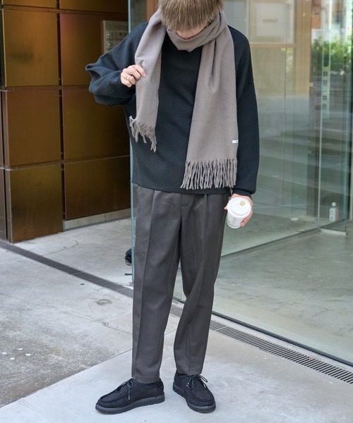 COLONY 2139(コロニートゥーワンスリーナイン)の「リサイクルポリストール(ストール/ショール・レディース・グレー/ベージュ/ブラック・FREE)」の20枚目の写真