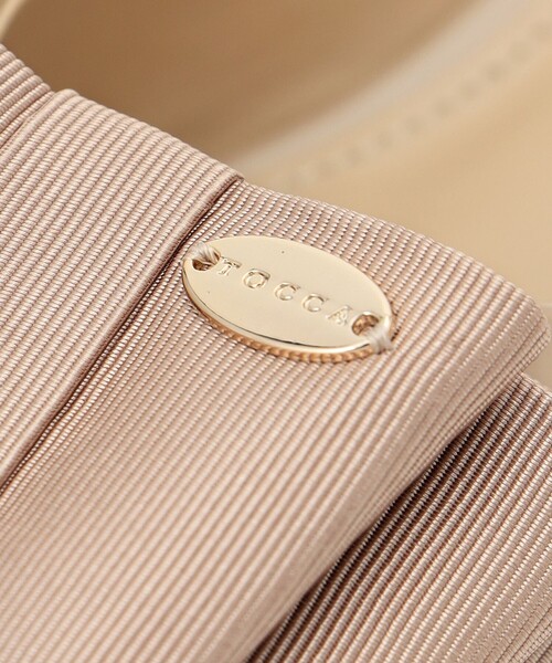 【セール】BIG RIBBON FLATSHOES フラットシューズ（パンプス）｜TOCCA（トッカ）