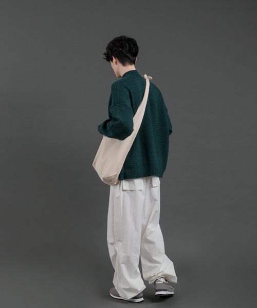 MUHET（ミュエータ）の「ハーフジップニット（ニット/セーター・レディース・ダークブルー/ブラウン/グレー・X-LARGE/MEDIUM）」の7枚目の写真