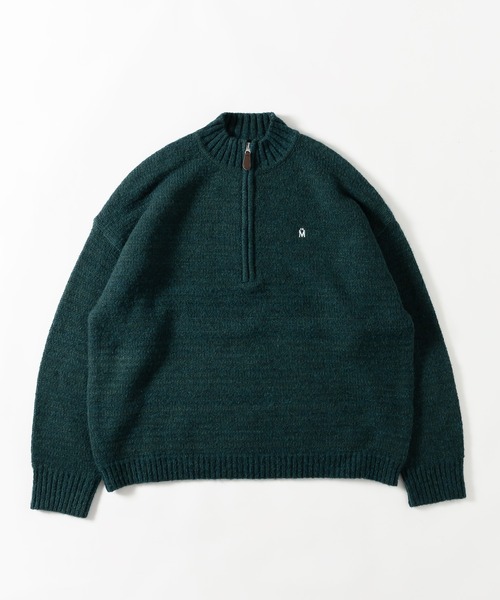 MUHET（ミュエータ）の「ハーフジップニット（ニット/セーター・レディース・ダークブルー/ブラウン/グレー・X-LARGE/MEDIUM）」の20枚目の写真