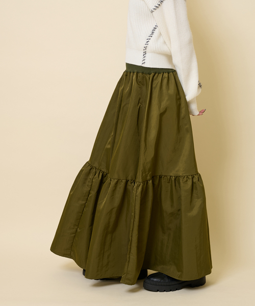 セール】コンビティアードスカート（スカート）｜U by SPICK&SPAN  