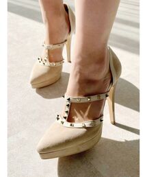 RESEXXY | ハイヒールスタッズパンプス(パンプス)