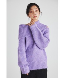 rienda - rienda ニットパープル rienda（リエンダ）｜トップス（パープル系）一覧 - WEAR