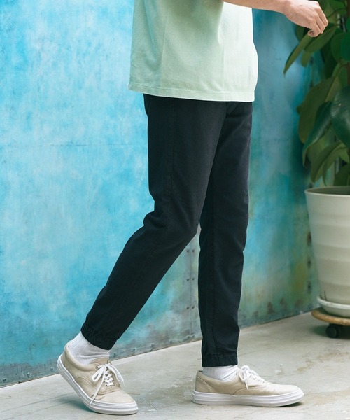 BAYFLOW（ベイフロー）の「B-FLEXジョガーパンツ 23SS[WEB限定サイズ展開]（その他パンツ・メンズ・ベージュ/ホワイト/ブラック/カーキ/グレー/ライトブルー/ネイビー・SMALL/MEDIUM/LARGE/X-LARGE）」の3枚目の写真