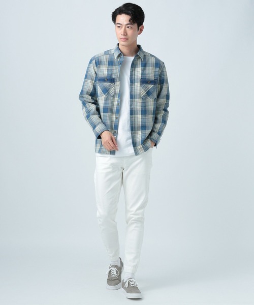 BAYFLOW（ベイフロー）の「B-FLEXジョガーパンツ 23SS[WEB限定サイズ展開]（その他パンツ・メンズ・ベージュ/ホワイト/ブラック/カーキ/グレー/ライトブルー/ネイビー・SMALL/MEDIUM/LARGE/X-LARGE）」の18枚目の写真