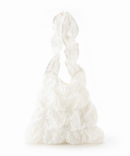 Casselini（キャセリーニ）の「Casselini(キャセリーニ)スクエアギャザートート（トートバッグ・レディース・ブラック/アイボリー/イエロー・FREE）」の4枚目の写真