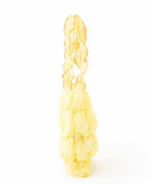 Casselini（キャセリーニ）の「Casselini(キャセリーニ)スクエアギャザートート（トートバッグ・レディース・ブラック/アイボリー/イエロー・FREE）」の8枚目の写真