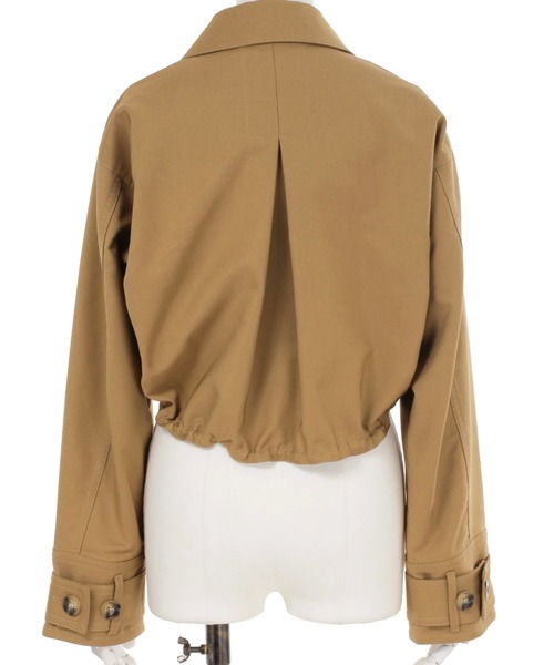 UN3D.(アンスリード)の「UN3D./アンスリード/TRENCH SHRT BZ(ブルゾン・レディース・ブラック/ベージュ・38)」の3枚目の写真