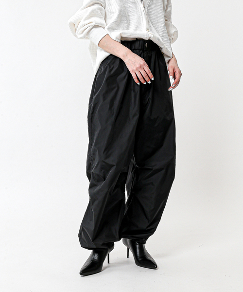 UNFOLLOW（アンフォロー）の「【FOLL / フォル】ワードローブナイロンファティーグパンツ（その他パンツ・メンズ・ブラック・2/3）」の3枚目の写真