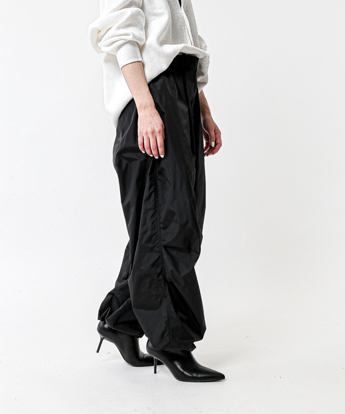 UNFOLLOW（アンフォロー）の「【FOLL / フォル】ワードローブナイロンファティーグパンツ（その他パンツ・メンズ・ブラック・2/3）」の4枚目の写真