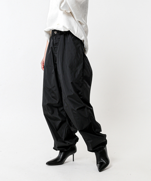 UNFOLLOW（アンフォロー）の「【FOLL / フォル】ワードローブナイロンファティーグパンツ（その他パンツ・メンズ・ブラック・2/3）」の5枚目の写真