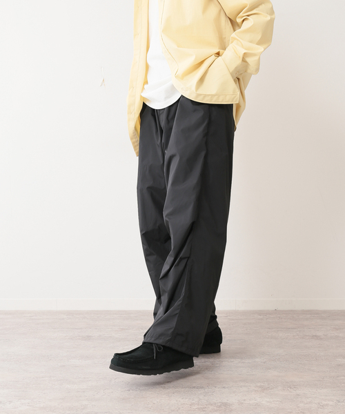 UNFOLLOW（アンフォロー）の「【FOLL / フォル】ワードローブナイロンファティーグパンツ（その他パンツ・メンズ・ブラック・2/3）」の9枚目の写真