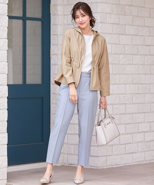 ANY SIS（エニィスィス）の「【洗える】褒めらレディ テーパード パンツ（その他パンツ・レディース・アイボリー系/ネイビー系/ブラック系3/スカイブルー系/ライトイエロー系/ピンク系/ブラック系・1/2/3）」の16枚目の写真