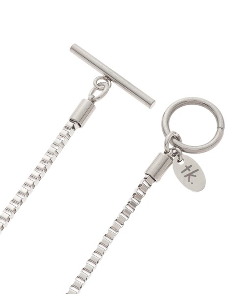 tk.TAKEO KIKUCHI(ティーケータケオキクチ)の「◆ステンレスネックレス(ネックレス・レディース・シルバー・00)」の5枚目の写真