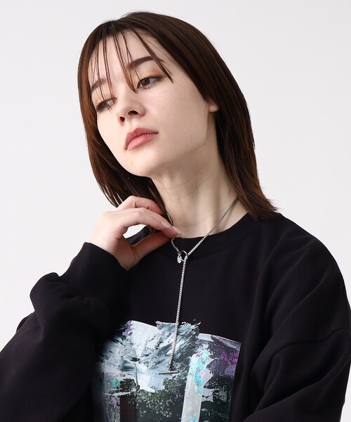 tk.TAKEO KIKUCHI(ティーケータケオキクチ)の「◆ステンレスネックレス(ネックレス・レディース・シルバー・00)」の4枚目の写真