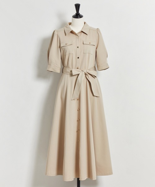 NOELA（ノエラ）の「デニムワンピース（ワンピース・レディース・オフホワイト/ダークインディゴブルー/ベージュ・S/M）」の22枚目の写真