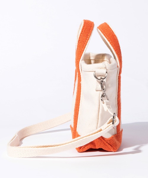 CONVERSE（コンバース）の「【CONVERSE】PILE CANVAS XS TOTE BAG/ミニトートバッグ/キャンバス/手提げ/コンバース（トートバッグ・メンズ・ラベンダー/オレンジ/ブラウン/ピンク・FREE）」の15枚目の写真