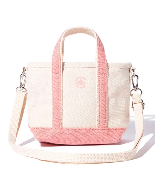 CONVERSE（コンバース）の「【CONVERSE】PILE CANVAS XS TOTE BAG/ミニトートバッグ/キャンバス/手提げ/コンバース（トートバッグ・メンズ・ラベンダー/オレンジ/ブラウン/ピンク・FREE）」の7枚目の写真