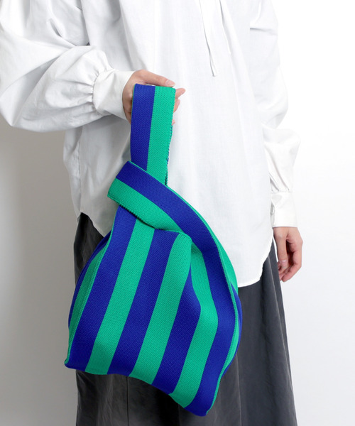 MAISON mou（メゾンムー）の「【recomend selection/セレクト】ニット マルシェ トートバッグ（トートバッグ・レディース・その他5/その他4/その他7/その他6/その他1/その他2/その他3/その他8/その他10/その他9/その他11・FREE）」の12枚目の写真