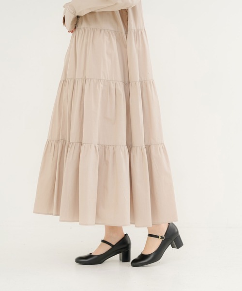 Newlyme（ニューリーミー）の「5cmヒール楽ちんストラップパンプス（パンプス・レディース・ブラック/クリアブラック/ブラウン/ホワイト・23.5cm/24cm/24.5cm/22.5cm/23cm/25cm/25.5cm）」の5枚目の写真