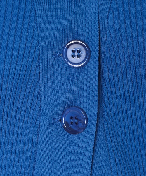 Three Four Time（ｽﾘｰﾌｫｰﾀｲﾑ）の「シアーニットショートカーディガン（カーディガン/ボレロ・レディース・ブルー/ネイビー/オレンジ・FREE）」の18枚目の写真