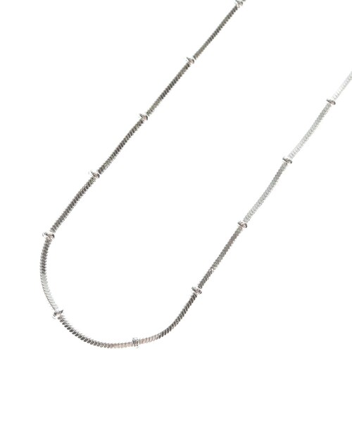 INDIVI（インディヴィ）の「◆2WAY2連ドロップネックレス（ネックレス・レディース・シルバー/ゴールド・00）」の9枚目の写真