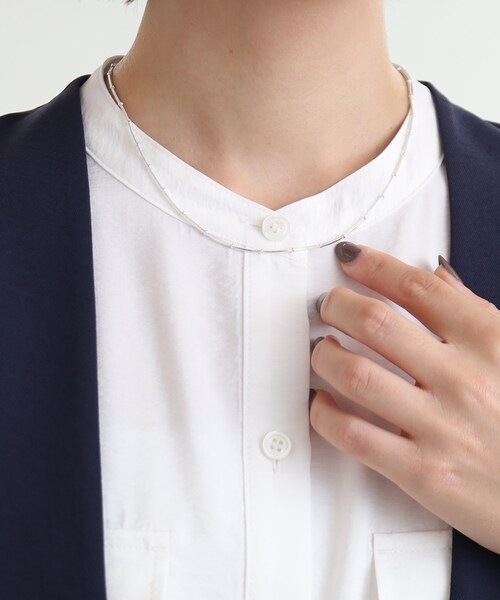 INDIVI（インディヴィ）の「◆2WAY2連ドロップネックレス（ネックレス・レディース・シルバー/ゴールド・00）」の14枚目の写真