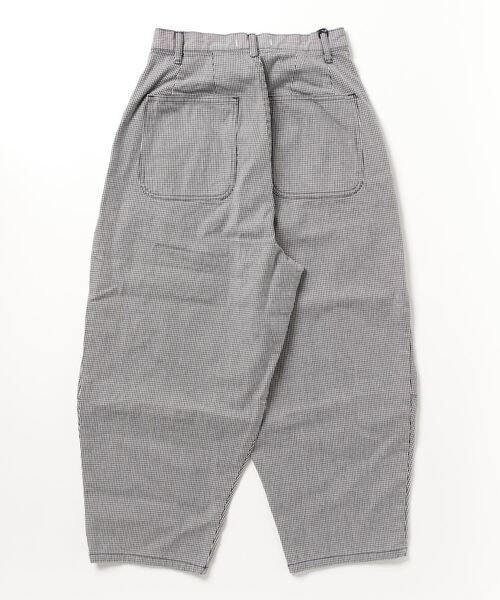 SETTO（セット）の「NAJA PANTS：千鳥柄ワイドパンツ（その他パンツ・レディース・インディゴブルー・28inch/30inch）」の16枚目の写真