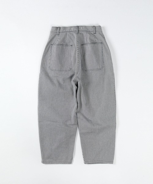 SETTO（セット）の「NAJA PANTS：千鳥柄ワイドパンツ（その他パンツ・レディース・インディゴブルー・28inch/30inch）」の8枚目の写真