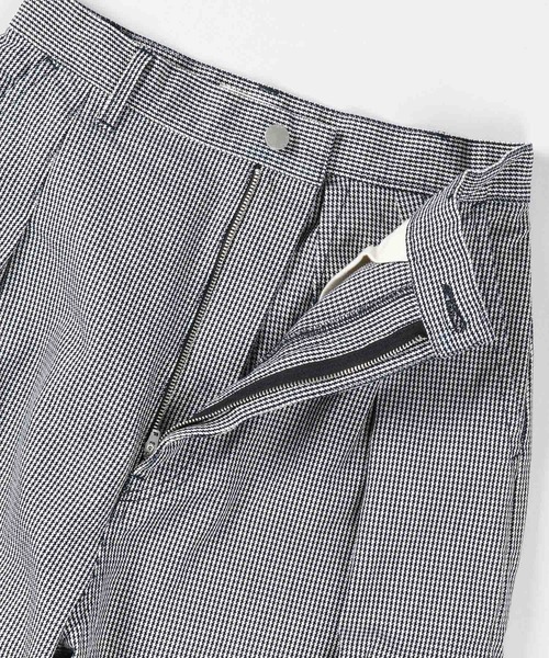 SETTO（セット）の「NAJA PANTS：千鳥柄ワイドパンツ（その他パンツ・レディース・インディゴブルー・28inch/30inch）」の9枚目の写真