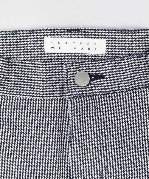 SETTO（セット）の「NAJA PANTS：千鳥柄ワイドパンツ（その他パンツ・レディース・インディゴブルー・28inch/30inch）」の11枚目の写真