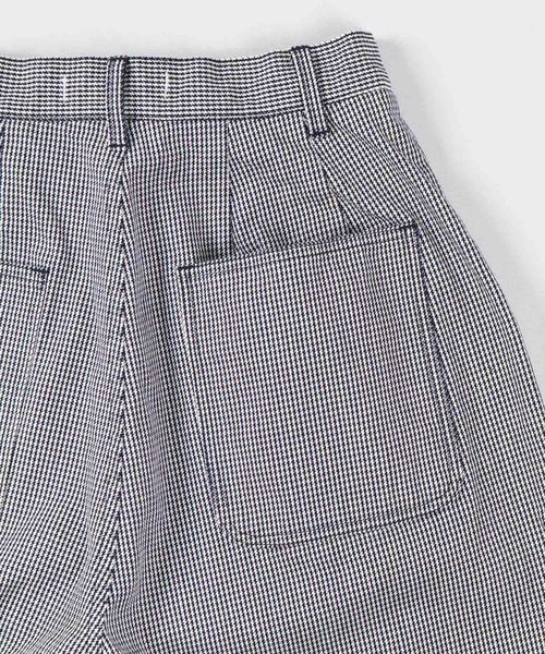 SETTO（セット）の「NAJA PANTS：千鳥柄ワイドパンツ（その他パンツ・レディース・インディゴブルー・28inch/30inch）」の14枚目の写真