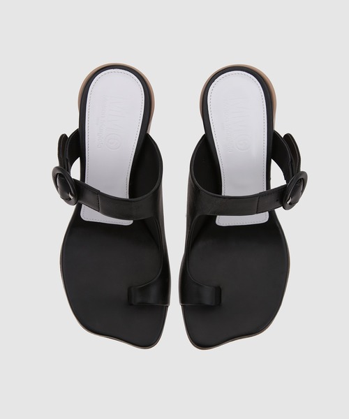 MM6 Maison Margiela(エムエムシックス メゾン マルジェラ)の「SANDAL(サンダル・レディース・ブラック/レッド・36/37/38)」の6枚目の写真