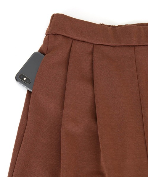 SEA DRESS（シードレス）の「マキシ丈バックゴムワイドパンツ（その他パンツ・レディース・ブラウン/ブラック・S/M/TM/L）」の8枚目の写真