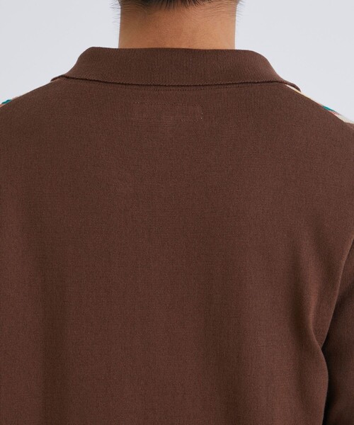 SASQUATCHfabrix.(サスクワァッチファブリックス)の「【Sasquatchfabrix./ サスクワァッチファブリックス】KNIT H/S SHIRT(ニット/セーター・メンズ・キャメル/ブラウン・MEDIUM/LARGE)」の10枚目の写真