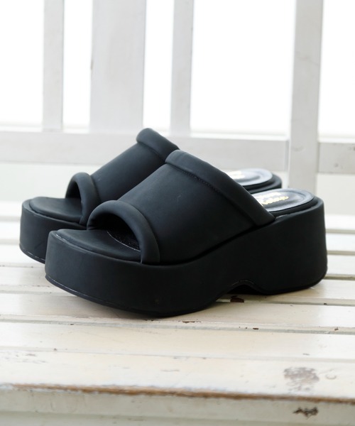 サンダル・ミュール PARK CLOG MULES 楽天市場】サンダル レディース 厚底 ウェッジソール ミュール