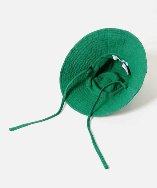 URBAN RESEARCH ROSSO WOMEN（アーバンリサーチ　ロッソ）の「sara mallika　CTN STITCH HAT（ハット・レディース・グリーン/オフホワイト・FREE）」の10枚目の写真