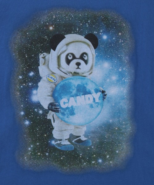 Candy Stripper(キャンディストリッパー)の「ASTRO PEPE BIG Tシャツ(Tシャツ/カットソー・レディース・ブラック/オフホワイト/ブルー・2)」の7枚目の写真