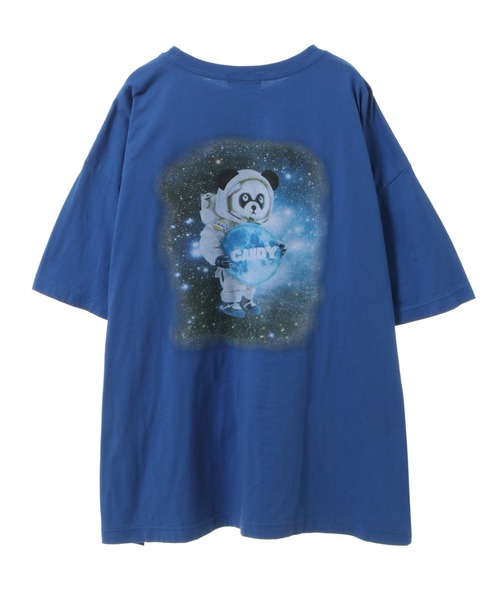 Candy Stripper(キャンディストリッパー)の「ASTRO PEPE BIG Tシャツ(Tシャツ/カットソー・レディース・ブラック/オフホワイト/ブルー・2)」の5枚目の写真