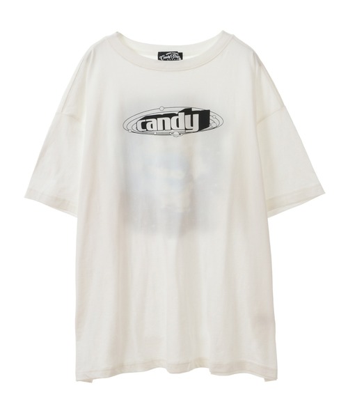 Candy Stripper(キャンディストリッパー)の「ASTRO PEPE BIG Tシャツ(Tシャツ/カットソー・レディース・ブラック/オフホワイト/ブルー・2)」の15枚目の写真