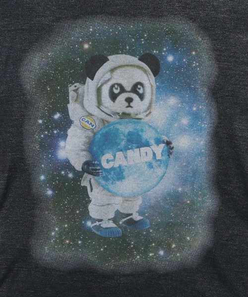 Candy Stripper(キャンディストリッパー)の「ASTRO PEPE BIG Tシャツ(Tシャツ/カットソー・レディース・ブラック/オフホワイト/ブルー・2)」の13枚目の写真