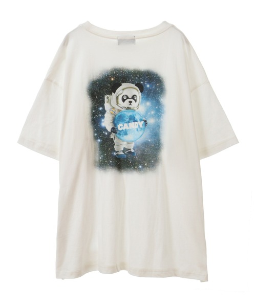 Candy Stripper(キャンディストリッパー)の「ASTRO PEPE BIG Tシャツ(Tシャツ/カットソー・レディース・ブラック/オフホワイト/ブルー・2)」の22枚目の写真