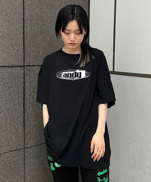 Candy Stripper(キャンディストリッパー)の「ASTRO PEPE BIG Tシャツ(Tシャツ/カットソー・レディース・ブラック/オフホワイト/ブルー・2)」の17枚目の写真