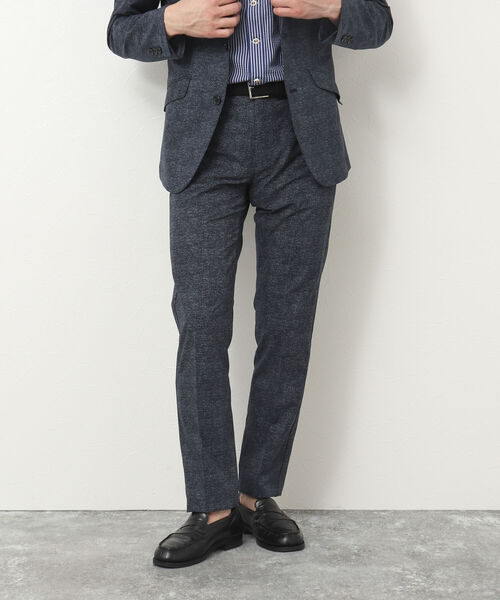 NOLLEY'S goodman（ノーリーズグッドマン）の「《セットアップ対応》COOL DOTS / クールドッツ(R) パンツ（その他パンツ・メンズ・ネイビー/チャコールグレー/ブルー/インディゴブルー/グレイッシュベージュ・XL/M/L/S）」の4枚目の写真