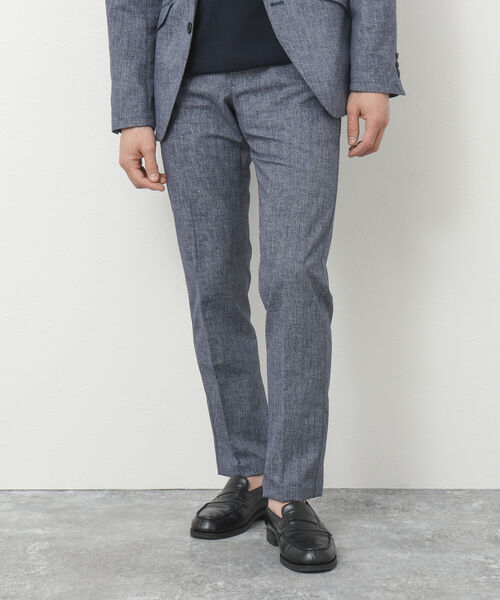 NOLLEY'S goodman（ノーリーズグッドマン）の「《セットアップ対応》COOL DOTS / クールドッツ(R) パンツ（その他パンツ・メンズ・ネイビー/チャコールグレー/ブルー/インディゴブルー/グレイッシュベージュ・XL/M/L/S）」の5枚目の写真