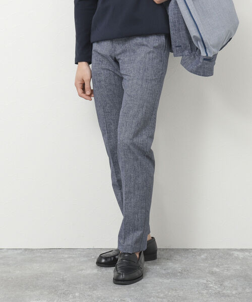 NOLLEY'S goodman（ノーリーズグッドマン）の「《セットアップ対応》COOL DOTS / クールドッツ(R) パンツ（その他パンツ・メンズ・ネイビー/チャコールグレー/ブルー/インディゴブルー/グレイッシュベージュ・XL/M/L/S）」の7枚目の写真