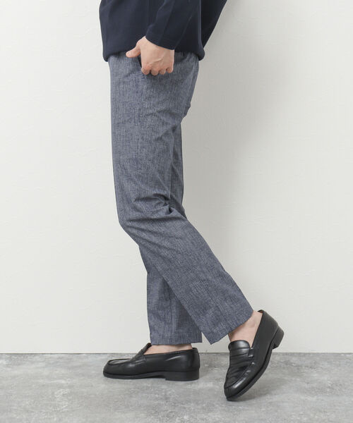 NOLLEY'S goodman（ノーリーズグッドマン）の「《セットアップ対応》COOL DOTS / クールドッツ(R) パンツ（その他パンツ・メンズ・ネイビー/チャコールグレー/ブルー/インディゴブルー/グレイッシュベージュ・XL/M/L/S）」の8枚目の写真