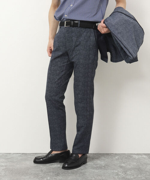 NOLLEY'S goodman（ノーリーズグッドマン）の「《セットアップ対応》COOL DOTS / クールドッツ(R) パンツ（その他パンツ・メンズ・ネイビー/チャコールグレー/ブルー/インディゴブルー/グレイッシュベージュ・XL/M/L/S）」の21枚目の写真