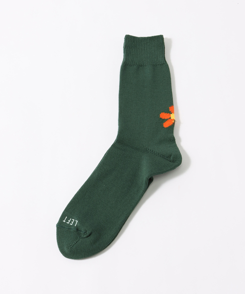 JOINT WORKS（ジョイントワークス）の「【ROSTER SOX/ロスターソックス】DE LA by X（ソックス/靴下・メンズ・グリーン/ブラウン/イエロー・MEDIUM/SMALL）」の2枚目の写真